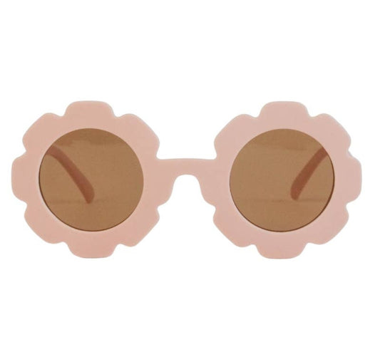 Flower Sunglasses- Blush